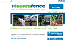 Desktop Screenshot of niagarafence.com