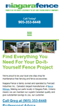 Mobile Screenshot of niagarafence.com